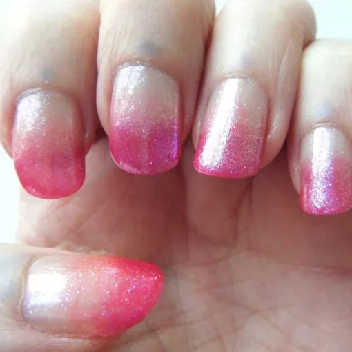 Pink Faerie Manicure