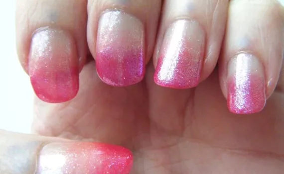 Pink Faerie Manicure