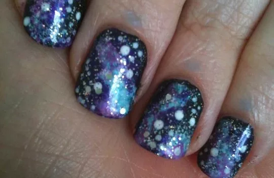 Galaxy manicure