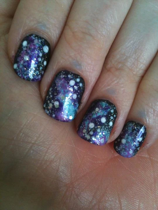 Galaxy manicure