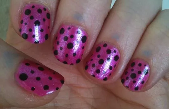 Hot Pink Manicure