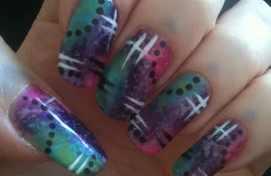 Jewel Abstract Manicure