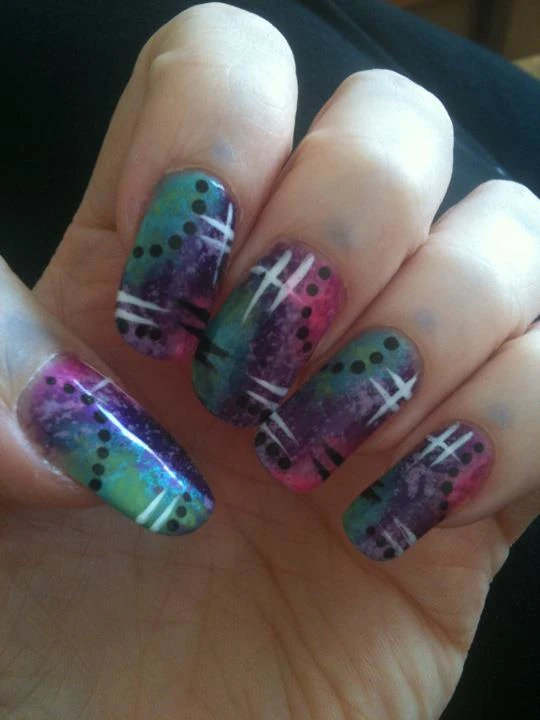 Jewel Abstract Manicure