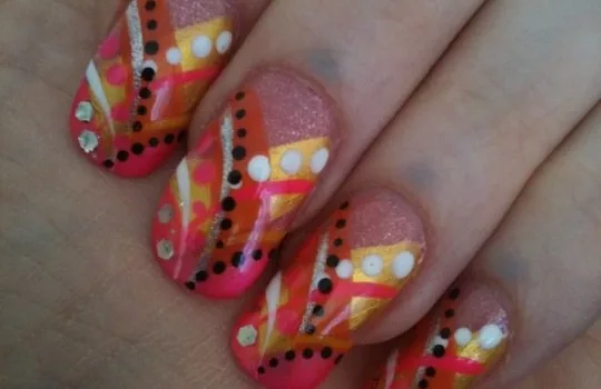 Summer Sizzle Manicure
