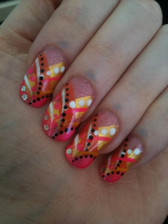 Summer Sizzle Manicure